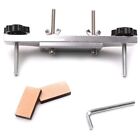 Stainless Steel Guitar Bridge Clamp Luthier Tool With L Wrench Universal Repair