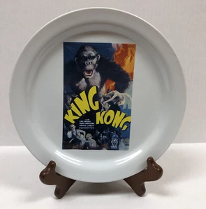 Pottery Barn 8" KING KONG Luncheon Appetizer Plate Turner Classic Movie ARCHIVE - Picture 1 of 4