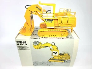 Demag H135S Mining Front Shovel - Yellow - Conrad 1:50 Scale Diecast Model #2772 - Picture 1 of 8