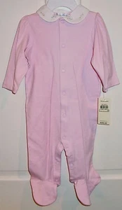 RALPH LAUREN INFANT GIRLS PINK PLAYSUIT/ SLEEPER NEW WITH TAGS - Picture 1 of 3