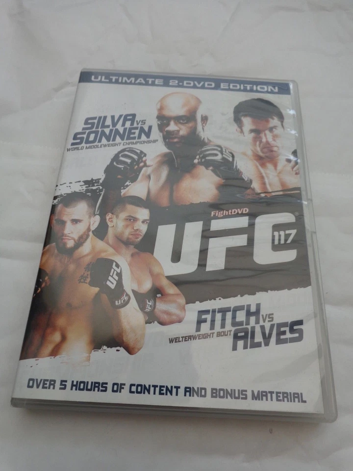 Campeonato De Lucha Definitivo UFC 117 Silva Vs Sonnen DVD 2010 WWE - Imagen 1 de 1