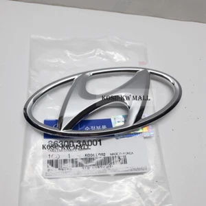 OEM Genuine Front H Emblem 863003A001 for HYUNDAI 06-09 Elantra 06-11 Accent - Imagen 1 de 2