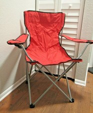 UPC 856263000901 product image for Northwest Territory Lightweight Sports Camping Folding Chair w/ Armrest, Red NEW | upcitemdb.com