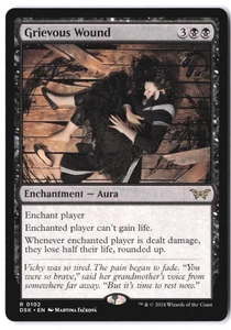 Grievous Wound #102 Duskmourn: House of Horror NM - Picture 1 of 2