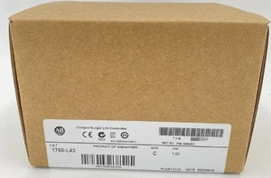 Controlador PLC 1768L43 NUEVO SELLADO Allen Bradley 1768-L43 SER C CompactLogix L43 - Imagen 1 de 4