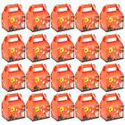 Baluue 50pcs Halloween Treat Box with Handle for Party Favors