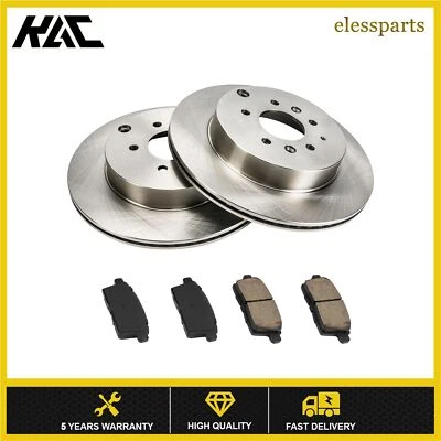 Rear Brake Rotors & Ceramic Pads For Mazda CX-9 07-2014 2015 3.5L 3.7L 324.6mm - Image 1 of 4