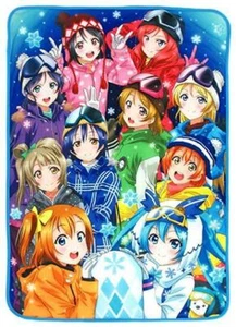 NUEVO Love Live μ's × NIEVE MIKU HATSUNE 2016 Manta de Arte Premium de JPN Envío Graduado - Imagen 1 de 1
