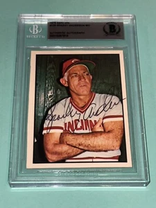 SPARKY ANDERSON Signed 1978 SSPC 270 Card #129 Beckett Authenticated BAS - Picture 1 of 2