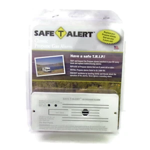 Safe T Alert 30-442-P-WT 30 Series Classic 12 VDC RV Propane Gas Alarm Flush - Picture 1 of 5
