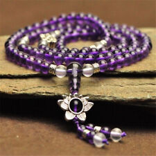 6mm Amethyst 108 Beads Bracelet Cheaply Elegant Ruyi Spirituality Healing Cuff