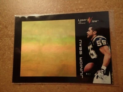 San Diego Chargers-JUNIOR SEAU 1996 LASER VIEW GOLD-USC - Image 1 of 2
