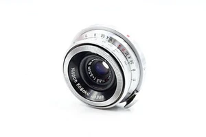 Nikon Nikkor 3.5cm 35mm f3.5 W C Nippon Kogaku Chrome Rangefinder Lens #636 - Bild 1 von 7