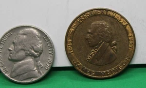 ND James Madison token Father of the Constitution - Picture 1 of 2