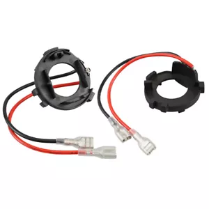 2x H7 LED Headlight Bulb Adapter Retainer Holder For VW For Passat B7 11-15 EOS - Picture 1 of 6