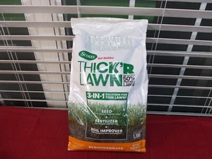 Scotts Turf Builder Thick'R Lawn 12 Lb. Bermuda Grass Patch & Repair 30177 - Picture 1 of 13