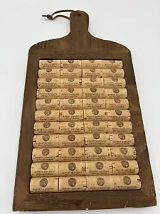 Wine Cork Board Frame Wall Art Jewelry Memo Organizer Corkboard Kitchen Office - Picture 1 of 6