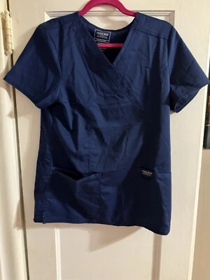 Exfoliantes con cuello en V para mujer ropa de trabajo Revolution, elástico suave, fácil cuidado WW620 Foto 1 de 2