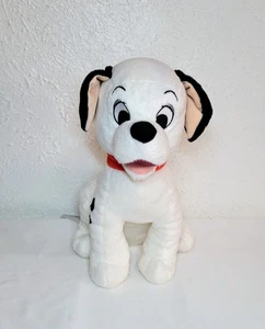 Disney Store -  101 Dalmatians Puppy Dog Plush Lucky 12" Stuffed Toy Red Collar - Picture 1 of 7