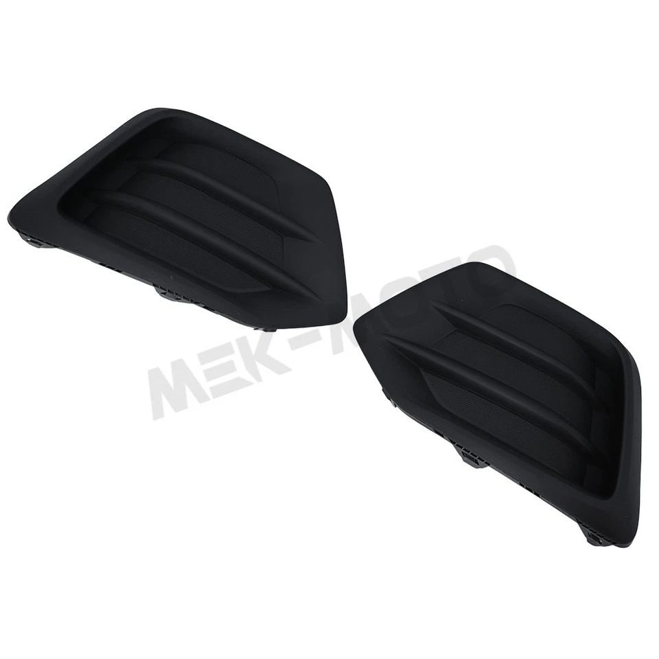 Cubierta de luz antiniebla de parachoques delantero 2 piezas para Chevrolet Trax 2017-22 lado izquierdo y derecho Foto 1 de 4