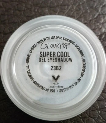 Sombra de ojos vegana COLOURPOP Jelly Much Gel súper fresca blanca metálica NUEVA  Foto 1 de 4