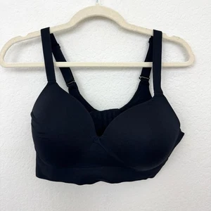Truekind Womens Supportive Comfort Wireless Shaping Bra Size XL Black - Picture 1 of 8