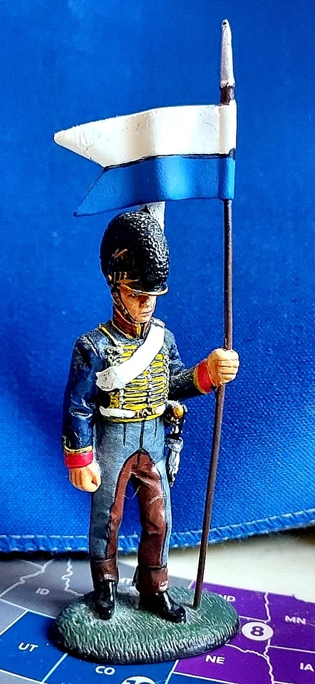 ARTILLERÍA CABALLO REAL EN WATERLOO 1815 FIGURA COMO NUEVA DE DEL PRADO SIN CAJA Foto 1 de 4