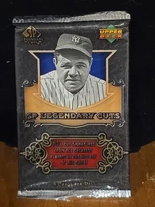 2007 SP Legendary Cuts Baseball Upper Deck Sealed Pack - Picture 1 of 2