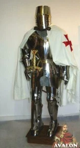 Medieval Armor Knight Suit Templar Toledo Armour Combat Full Body Costume - Picture 1 of 4