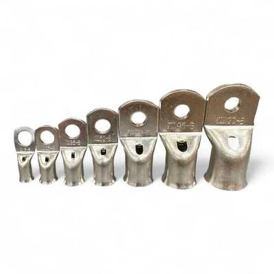 Copper Tube Terminals Terminal Battery Welding Cable Lug Eyelet Crimp All Sizes - Image 1 of 4