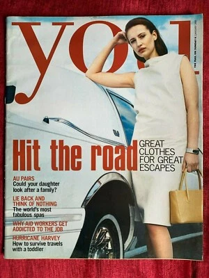 YOU magazine 02-January-2000 James Frain Anjelica Huston Juliet Stevenson (UK) - Image 1 of 3