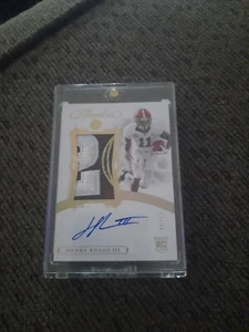 Henry Ruggs Flawless Playoff Patch Rpa 8/10 🔥 🔥 Alabama Crimson Tide - Picture 1 of 3