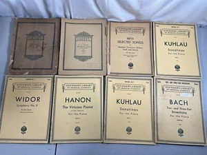 Lot of 13 Schirmer's Library PIANO BOOKS Sheet Music Classics #78 - Picture 1 of 4