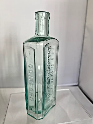 Botella de cabello CLIFFORD RESTAURADORA CAPILAR anterior a 1900. Foto 1 de 4
