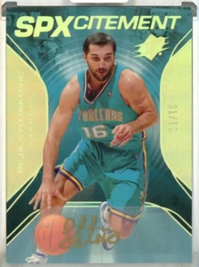 2006-07 Upper Deck SPx Peja Stojakovic SPxcitement Auto 1/10 Spectrum #SPX62 - Picture 1 of 2