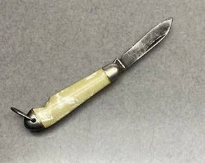 Vintage Celluloid Keychain Pocket Knife - Picture 1 of 7