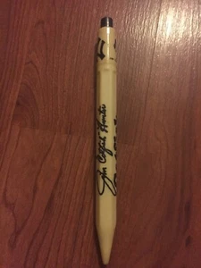 Vintage New York Yankees Jim Catfish Hunter Ink Pen Signed Autograph Rare - Picture 1 of 3