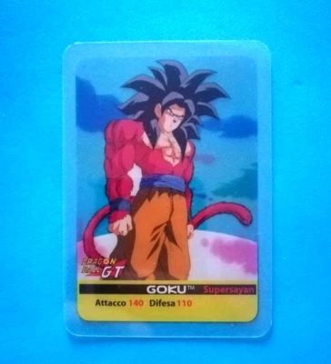 DRAGON BALL GT CARTE GIOCO LAMINCARDS COLLEZIONE GOKU N 150  - (117) - Immagine 1 di 2