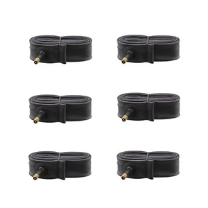 6 (SIX) Duro BICYCLE Inner Tube 26" x 1-3/8" AMERICAN/SCHRADER  33mm Long VALVE - Picture 1 of 1