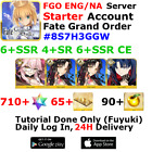 [ENG/NA][INST] FGO/Fate Grand Order Starter Account 6 + SSR 60 + Tix 710 + SQ #8S7H