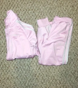 Adidas Girl's Track Top And Bottom Set Size 5 - Picture 1 of 7