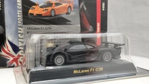 KYOSHO 1/64 McLaren F1 GTR Black Diecast Model Car Free Shipping - Picture 1 of 13