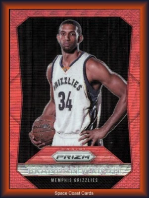 2015-16 Panini Prizm Ruby Wave Prizm/350 Brandan Wright #232 Foto 1 de 2