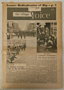 The Village Voice November 28, 1968 Lower East Side Battles - Picture 1 of 3