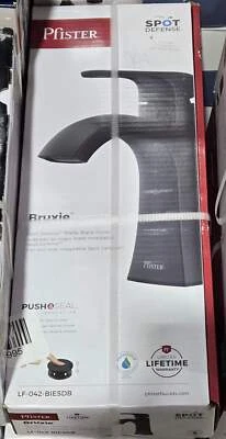 Pfister Bruxie Matte Black Bathroom Faucet LF042-BIESDB Single-Handle Single-Hol - Image 1 of 4