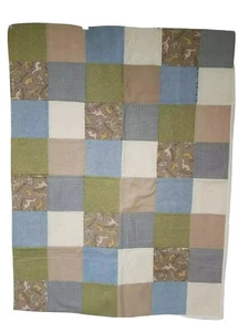 Baby Blanket Quilt Comforter Dinosaurs Handmade 45 x 34 Inch Good  - Picture 1 of 11