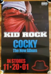 KID ROCK - COCKY Official Record Release Poster 2001 PROMO ONLY!! - Picture 1 of 1