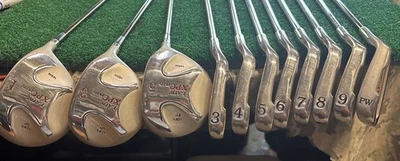 Женский набор Lady XPC Plus 3 вуда 3-4-5-6-7-8-9-PW хорошие рукоятки графитовые стержни для правшей - Изображение 1 из 4