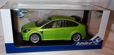 SOLIDO 1/18 FORD FOCUS RS MK2 - ULTIMATE GREEN METALLIC 2009 1813102 New Boxed - Image 1 of 4