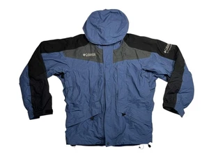 Columbia Titanium blau warme 3-IN-1 FLEECE-LINE WINTERJACKE Ski Wandern Mantel Herren M - Bild 1 von 14